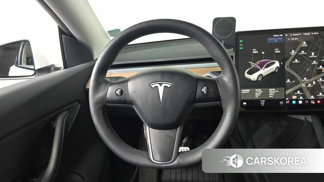 Tesla Model Y 2021 Белый из Кореи, фото 4
