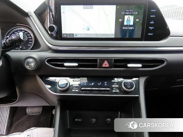 Hyundai Sonata (DN8) 2022 Черный из Кореи, фото 4