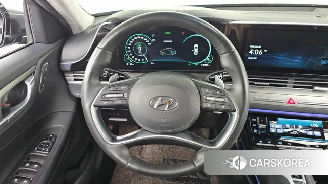 Hyundai The New Grandeur IG Hybrid 2020 Серый из Кореи, фото 4