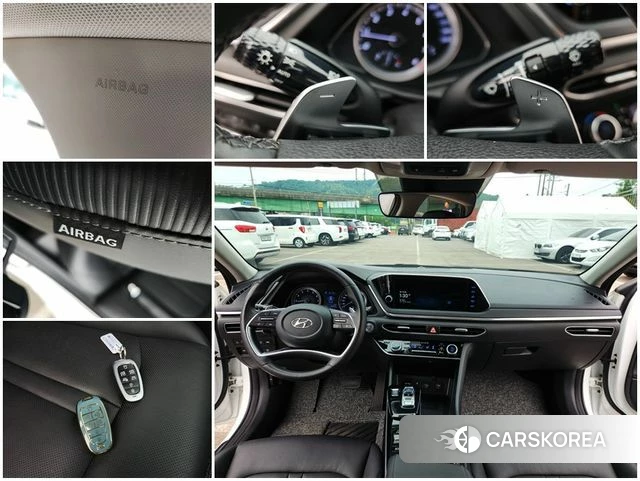 Hyundai Sonata (DN8) 2019 Белый из Кореи, фото 4