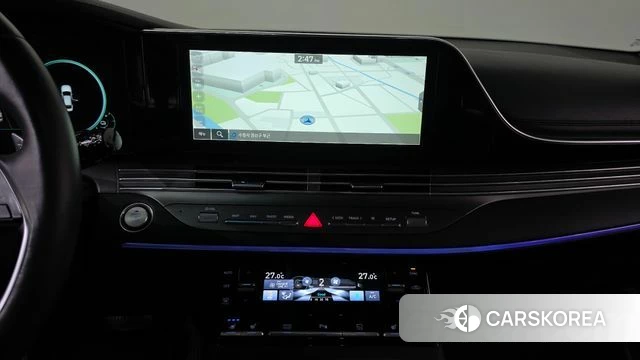 Hyundai The New Grandeur IG Hybrid 2021 Серый из Кореи, фото 4
