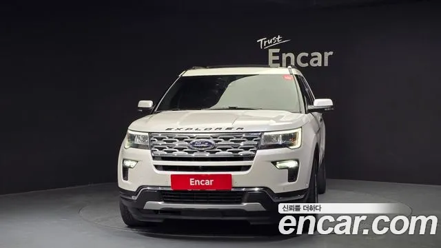 Ford Explorer 2018 Белый из Кореи, фото 4