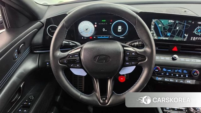 Hyundai The New Avante (CN7) 2024 Красный из Кореи, фото 4