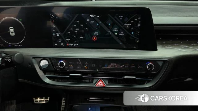 Kia K8 Hybrid 2022 Черный из Кореи, фото 5