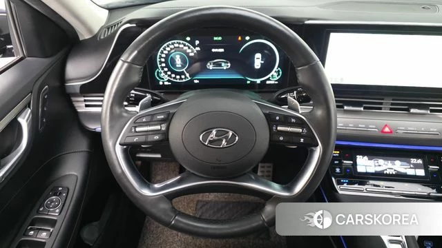 Hyundai The New Grandeur IG Hybrid 2020 Серый из Кореи, фото 5