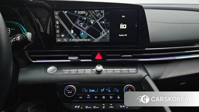 Hyundai The New Avante Hybrid (CN7) 2023 Серебристо-серый из Кореи, фото 5