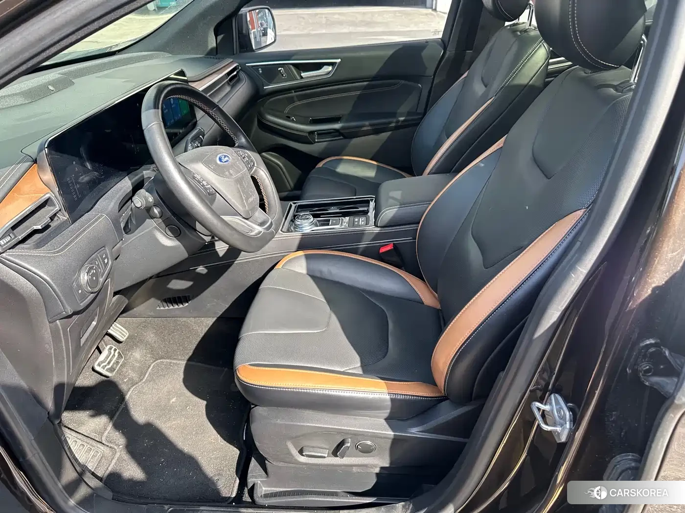 Ford Edge 2021 Champagne/brown из Китая, фото 5