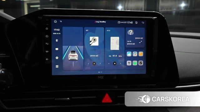 Hyundai Avante Hybrid (CN7) 2023 Белый из Кореи, фото 5