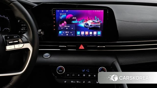Hyundai Avante Hybrid (CN7) 2023 Белый из Кореи, фото 5