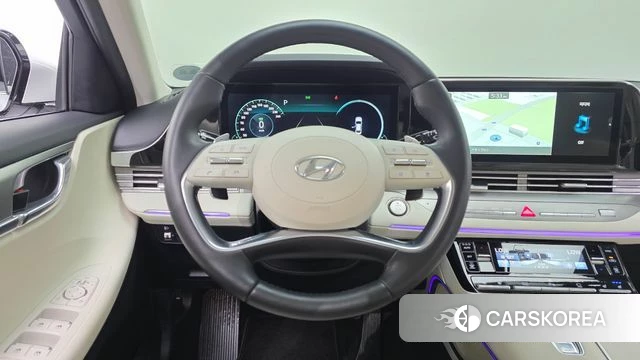 Hyundai The New Grandeur IG Hybrid 2022 Белый из Кореи, фото 5