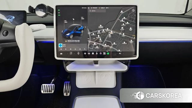 Tesla Model Y 2022 Синий из Кореи, фото 5
