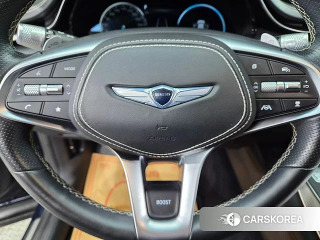 Genesis Electrified GV70 2022 Синий из Кореи, фото 5