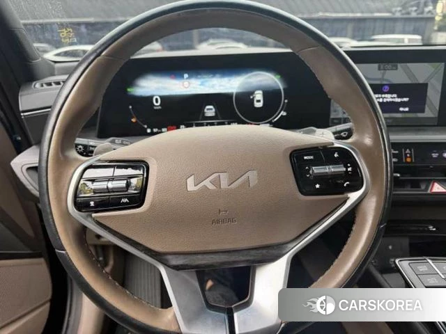 Kia K8 Hybrid 2022 Темно-зеленый из Кореи, фото 5