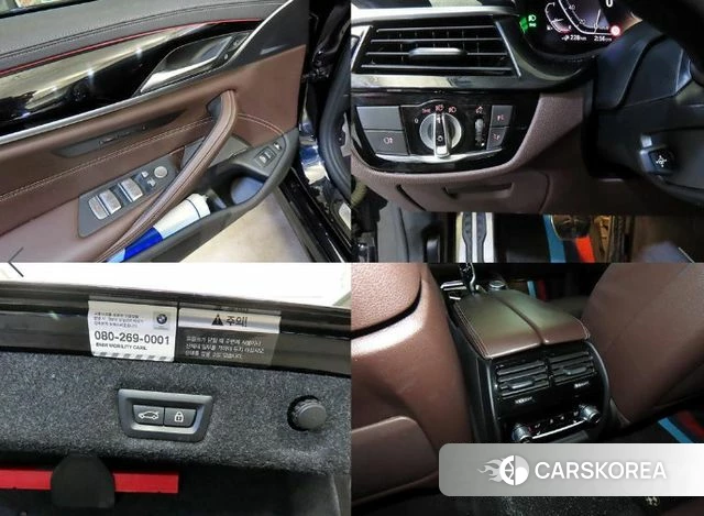 BMW 5 Series (G30) 2021 Черный из Кореи, фото 5