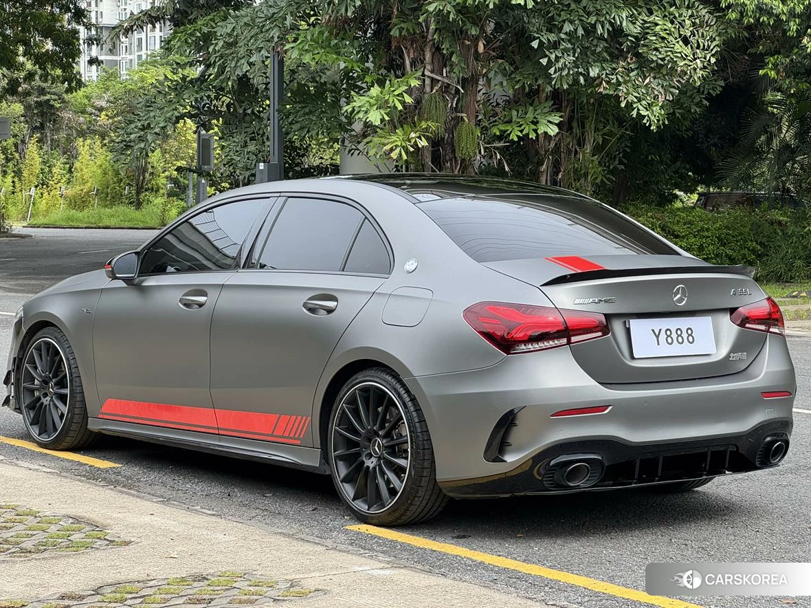 Mercedes-Benz AMG A-Class 2022 Серебристо-серый из Китая, фото 5
