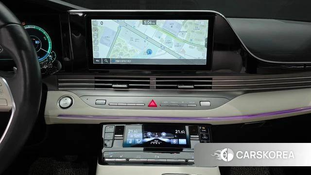 Hyundai The New Grandeur IG Hybrid 2021 Белый из Кореи, фото 5