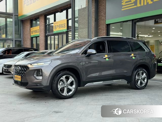 Hyundai Santa Fe 2021 Серебристо-серый из Китая, фото 5