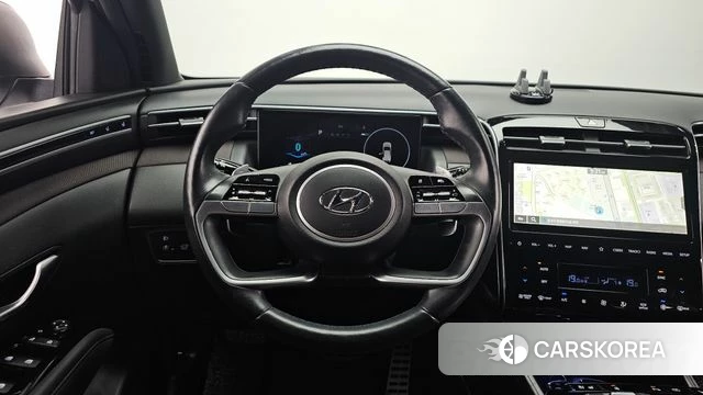 Hyundai Tucson Hybrid (NX4) 2021 Белый из Кореи, фото 5