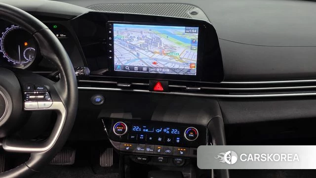 Hyundai Avante Hybrid (CN7) 2023 Белый из Кореи, фото 5