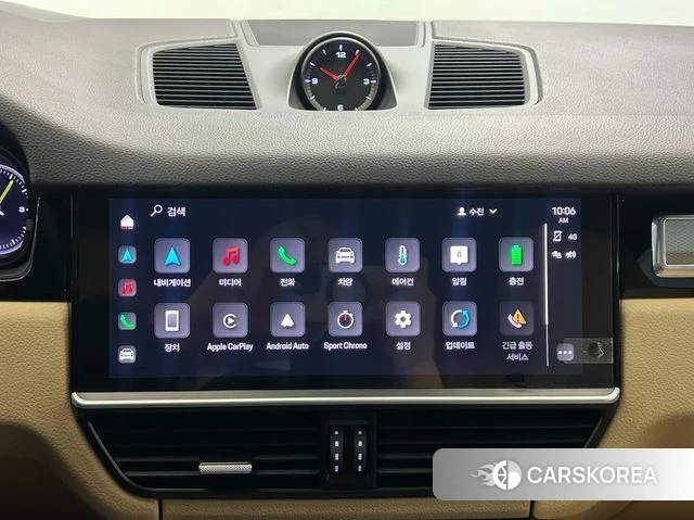 Porsche Cayenne (PO536) 2023 Черный из Кореи, фото 5