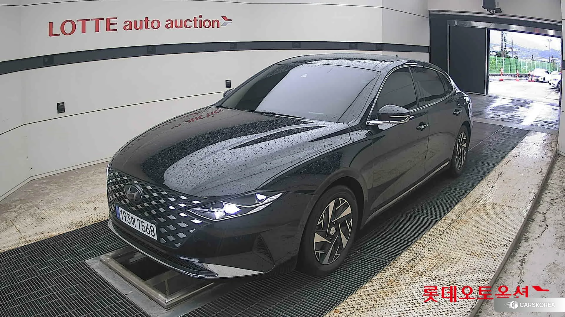 Hyundai Grandeur Hybrid 2023 Abyss Black Pearl из Кореи, фото 5