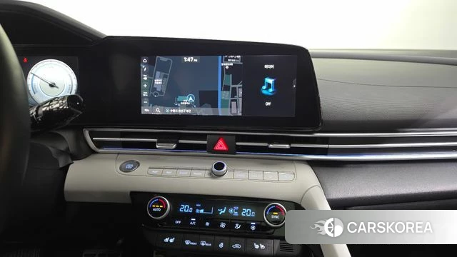 Hyundai Avante Hybrid (CN7) 2020 Черный из Кореи, фото 5