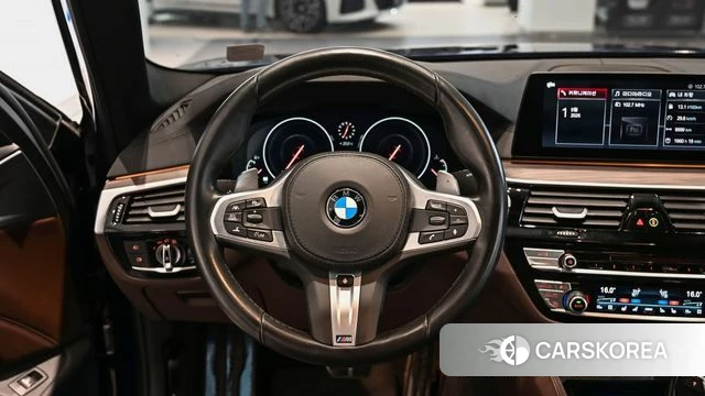 BMW 5 Series (G30) 2019 Синий из Кореи, фото 5
