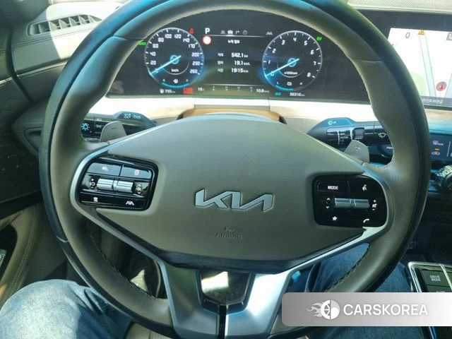 Kia K8 Hybrid 2021 Светло-серебряный цвет из Кореи, фото 5