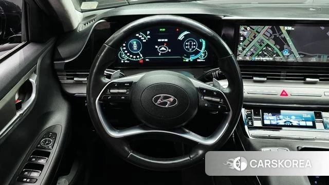 Hyundai The New Grandeur IG Hybrid 2022 Черный из Кореи, фото 5