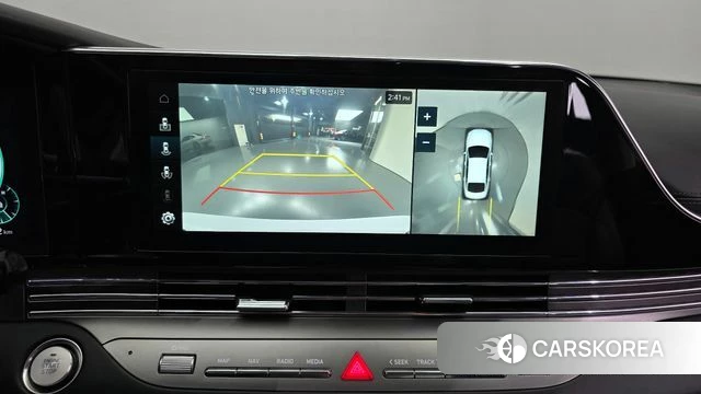 Hyundai The New Grandeur IG Hybrid 2022 Белый из Кореи, фото 5