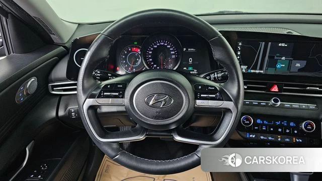 Hyundai Avante (CN7) 2022 Темно-зеленый из Кореи, фото 5