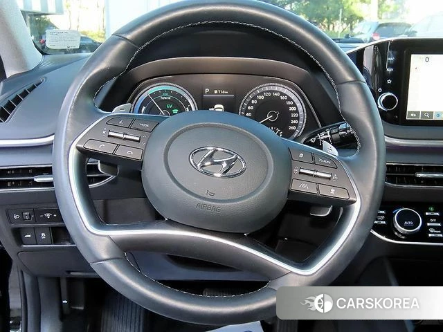 Hyundai Sonata Hybrid (DN8) 2023 Черный из Кореи, фото 5