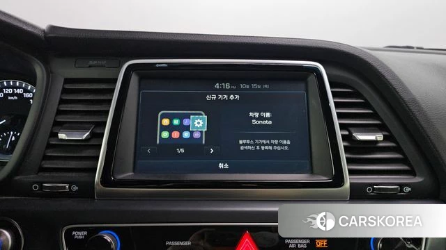 Hyundai Sonata New Rise 2018 Серебряный из Кореи, фото 5