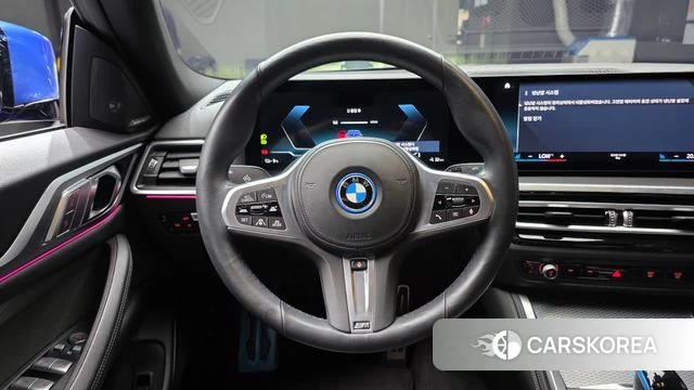 BMW i4 2022 Синий из Кореи, фото 5