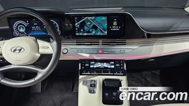 Hyundai The New Grandeur IG 2022 Черный из Кореи, фото 5