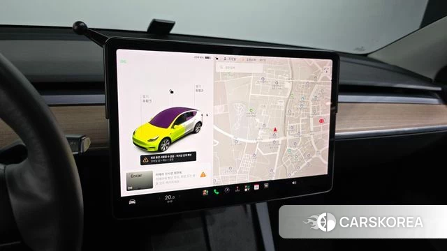 Tesla Model Y 2021 Белый из Кореи, фото 5