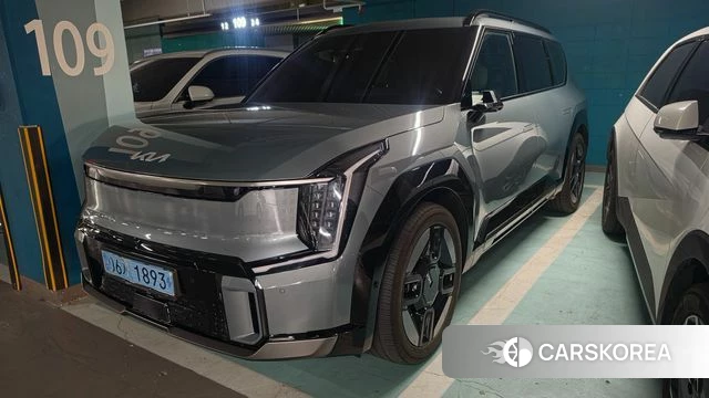 Kia EV9 2023 Синий нефрит из Кореи, фото 5