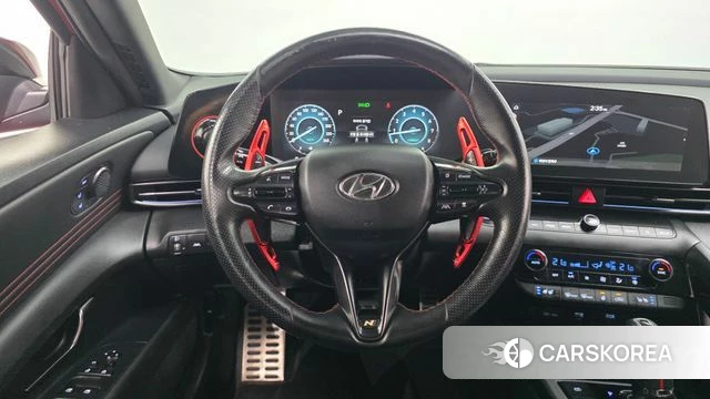 Hyundai Avante (CN7) 2022 Красный из Кореи, фото 5