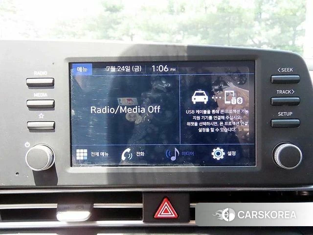 Hyundai Avante (CN7) 2021 Серебристо-серый из Кореи, фото 5