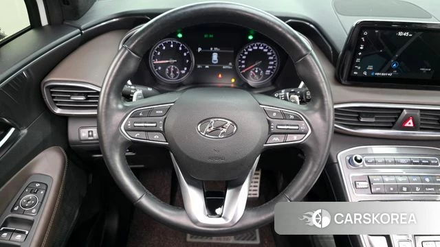 Hyundai The New Santa Fe 2021 Белый из Кореи, фото 5