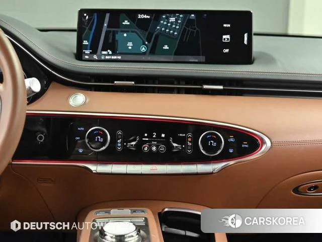 Genesis GV70 2021 Синий из Кореи, фото 5