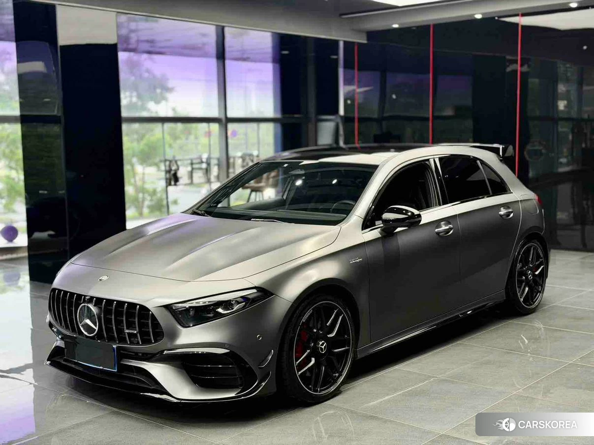 Mercedes-Benz AMG A-Class 2023 Серебристо-серый из Китая, фото 5