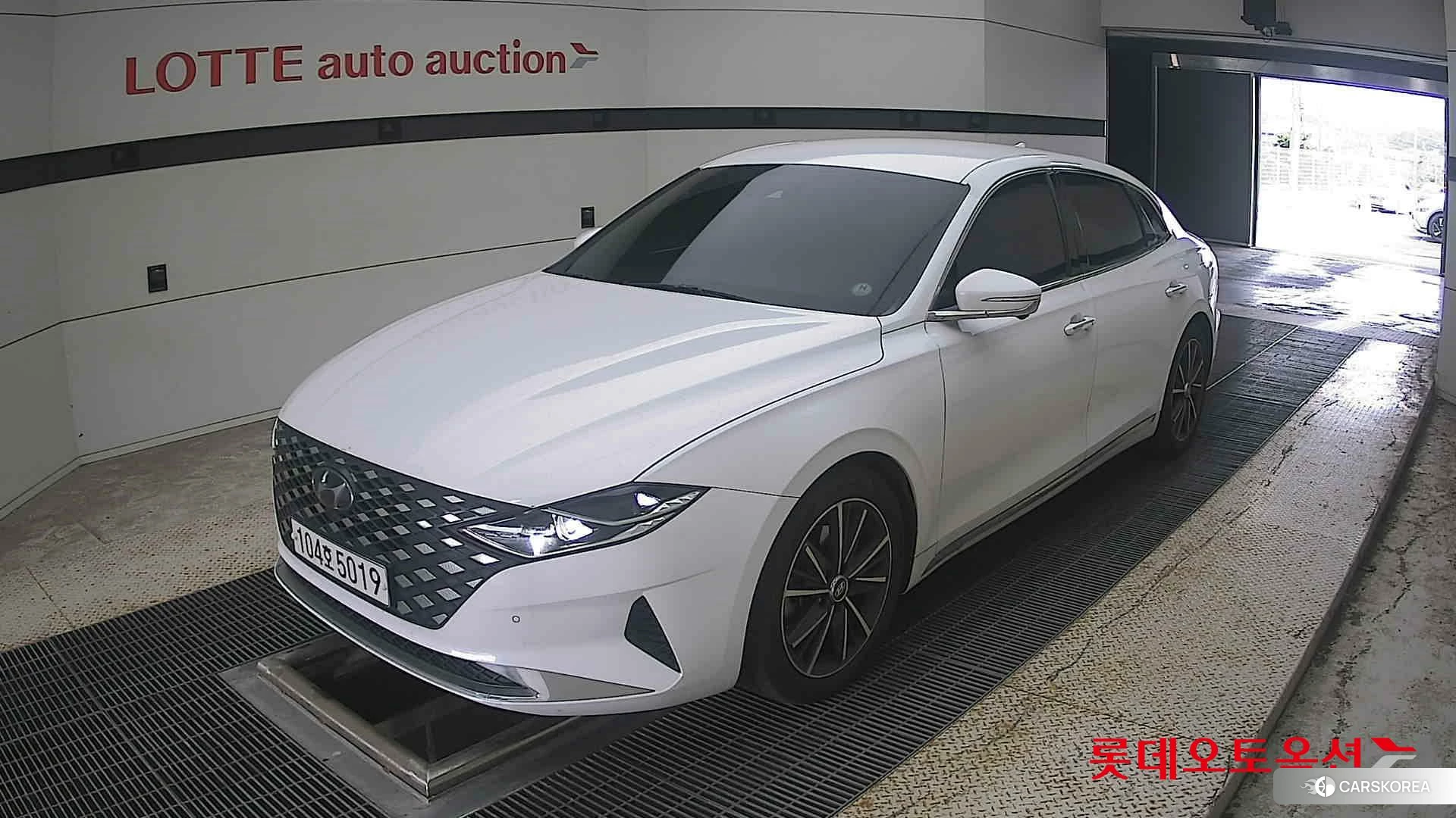 Hyundai Grandeur 2020 White cream (optional) из Кореи, фото 5
