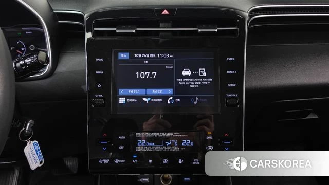 Hyundai Tucson Hybrid (NX4) 2021 Белый из Кореи, фото 5