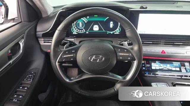 Hyundai The New Grandeur IG Hybrid 2022 Белый из Кореи, фото 5