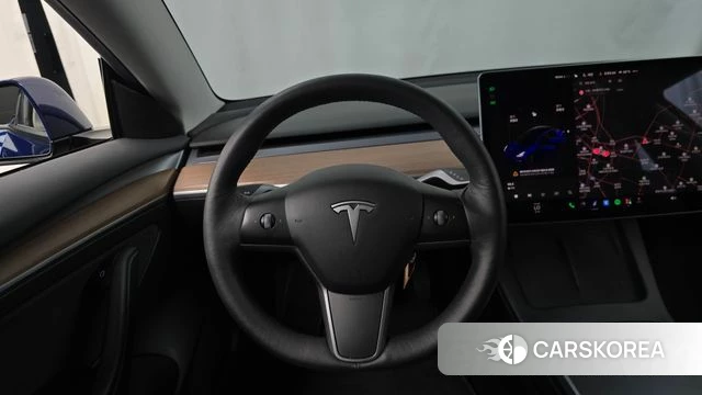 Tesla Model 3 2022 Синий из Кореи, фото 5