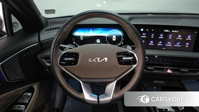 Kia K8 Hybrid 2022 Серый из Кореи, фото 5