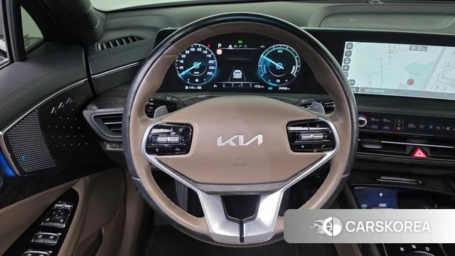 Kia K8 Hybrid 2022 Белый из Кореи, фото 5