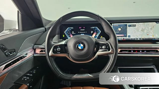 BMW 7 Series (G70) 2023 Белый из Кореи, фото 5