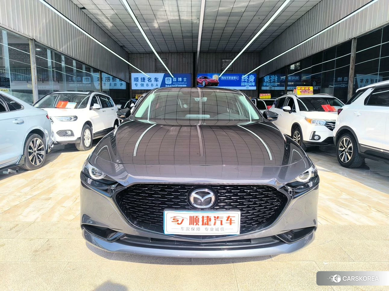 Mazda 3 2021 Темно-серый из Китая, фото 5